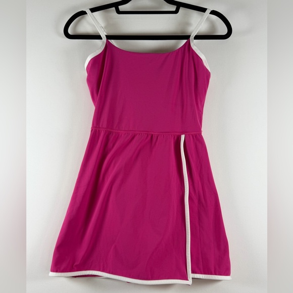 Women's Everyday Soft Wrap Active Dress - All In Motion - Pink - S - Picture 4 of 8
